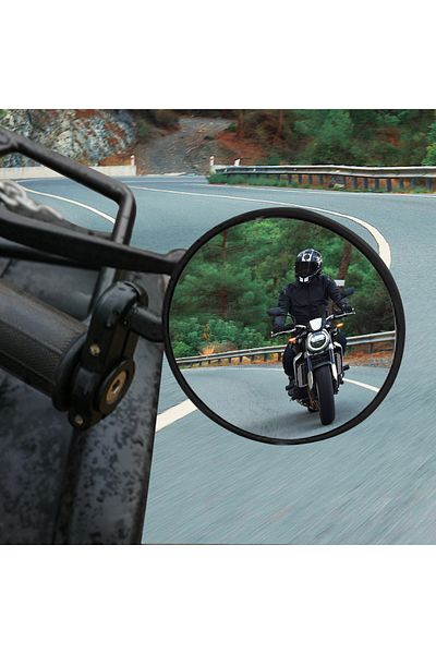 Choice 22mm Universal Motorcycle Mirrors Rearview Side Mirror Motorbike Accessories 2pcs Handle Bar End ...
