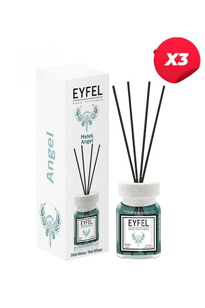 Eyfel Angel Aroma Room Air Freshener With Sticks, 120ml X3pcs