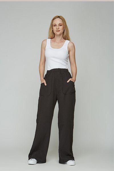 Motherway Maternity Muslin Elastic Trousers