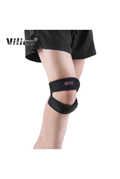 Choice AB012-BK قطعة واحدة من حزام الرضفة، دعامة الركبة، وسادة حماية احترافية...