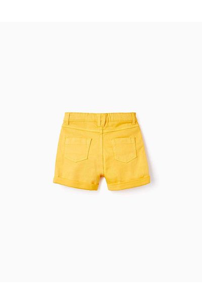 Ziddy Twill Chino Shorts for Baby Boys, Dark Blue
