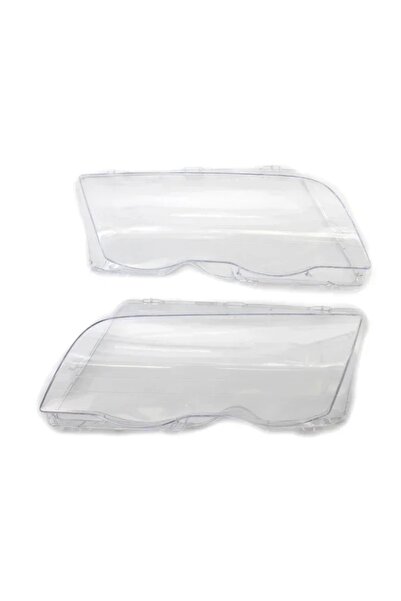 Choice1 Pair Pair Car Headlight Cover For BMW E46 4 Door 3-Series 1998 1999 2...