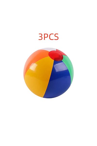 Choice 3Pcs Summer Colorful Inflatable Balloons Outdoor Swimming Pool Play Party Water Game Balloons Beach