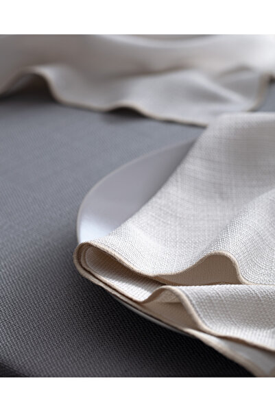 Madame Coco Nostang 2'li Peçete - Ekru