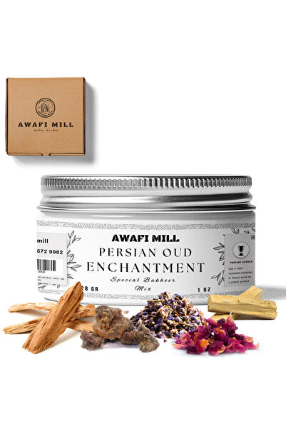 AWAFI MILL مزيج بخور العود الفارسي الساحر - زجاجة ٢٨ جرام (١ أونصة)