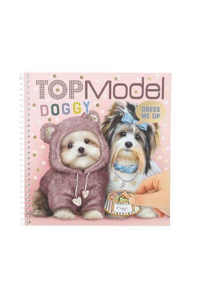 Top Model Dress Me Up Doggy TOPModel Sticker Book