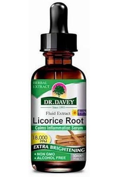 Dr.Davilla Dr. Dafri Pure Natural Licorice Root Serum Original 100% 30ml, for All Skin Types, Unisex