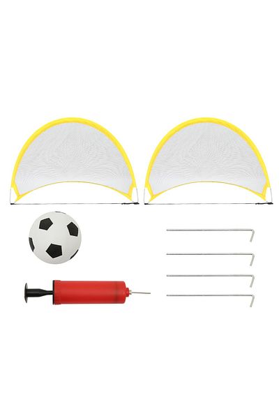 Choice Small 2pcs Folding Football Goal Net Portable Soccer Training Goal Net Tent Kids Indoor Outdoor Play