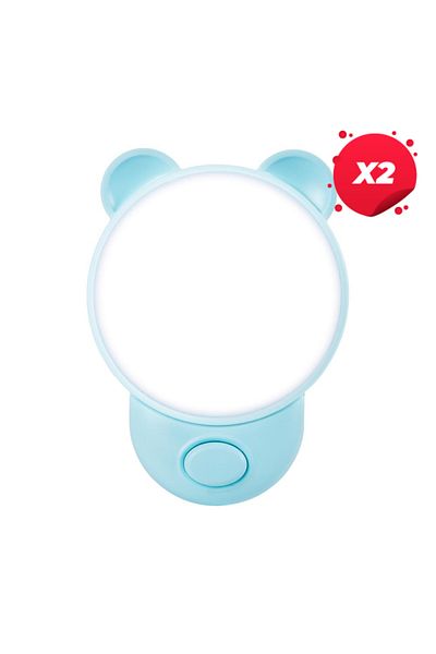led bulb X2 - Blue LED night light 1.2W IP20, blue, Erste
