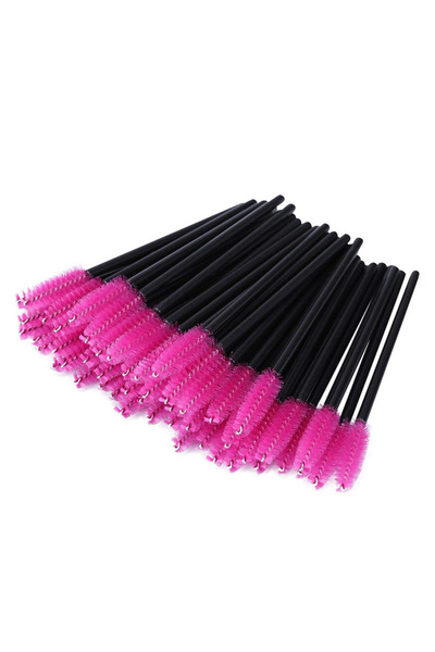 Choice مجموعة من 300 قطعة من عصي الماسكارا للاستخدام مرة واحدة من HUAZDS، بكرات فرشاة الرموش لتمديد الرموش.