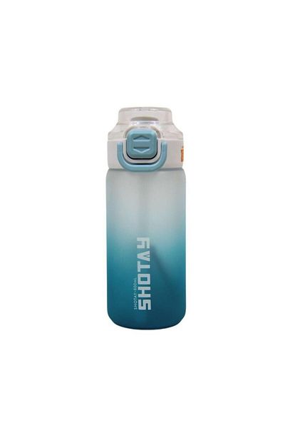 Shotay Soft Gradient Water Bottle Pc Blue 600ml