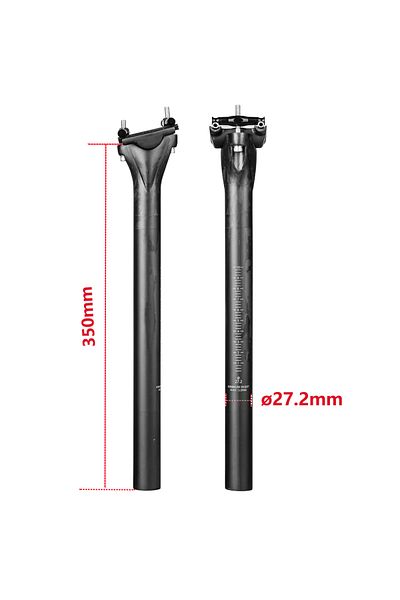ELITA ONE 27.2x350mm Elitaone Carbon Seatpost Light Weight 27.2 31.6mm UD Bare Carbon Matte MTB Road Bike Sea