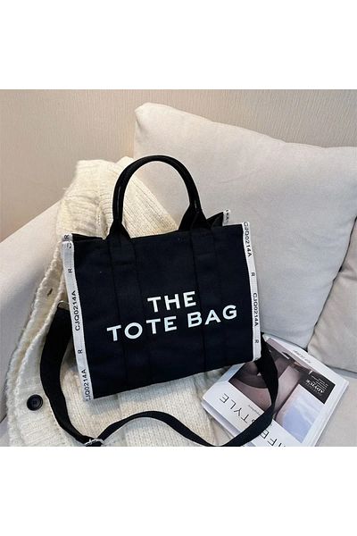 Choice Black Fashion Women's Tote Bag, Fashion Pu Leather Tote, Handbag, Shoulder Bag, Casual Crossbody Bag