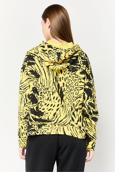 adidas Women Sportswear Fit Long Sleeve Outdoor Sweatshirt, Multicolor