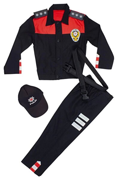 İZMİR ASKERİ MALZEME Motorize Yunus Polis Uzun Kollu Yunus Polis Cocuk Kostum...