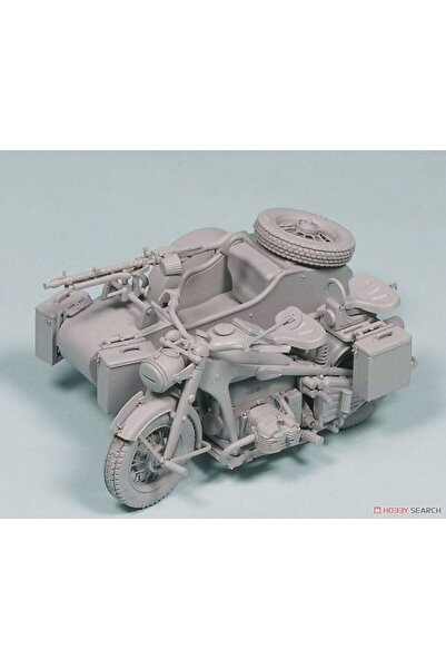 Choice دراجة نارية ألمانية من طراز Great Wall Hobby L3508 بمقياس 1/35 من الحرب العالمية الثانية، طراز Zundapp KS750 مع طقم نموذج بلاستيكي SideCar