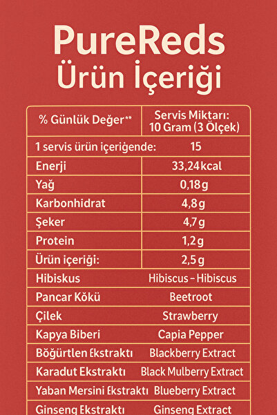 Nutripure Purereds Superfoods 150 G