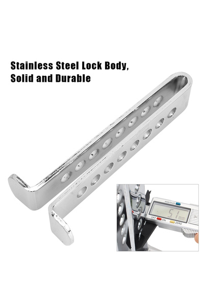 Choice Steel Stainless Car Accessories Auto Brake Pedal Lock Universal Car Clutch Lock Throttle Accelera...