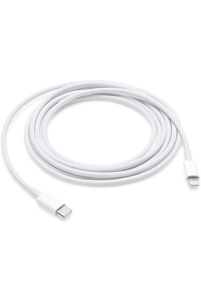 Apple USB-C to Lightning Cable 2m, Fast Charging and Data Syncing – White