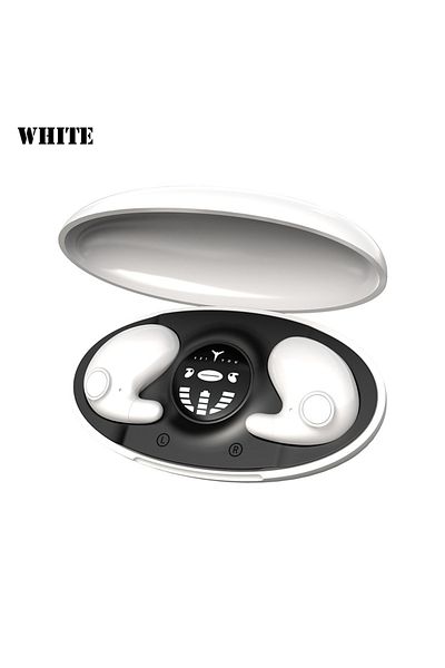 Choice WHITE SK MD538 Invisible Sleep Wireless Earphone TWS Bluetooth Hidden Earbuds IPX6 Waterproof Noise