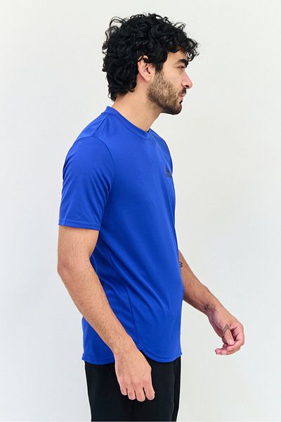 adidas Men Sportswear Fit Short Sleeve Training T-shirt, Blue