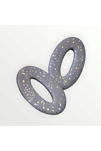 Lu Atelier Silva- Handmade Special Design Shiny Polymer Clay Earrings