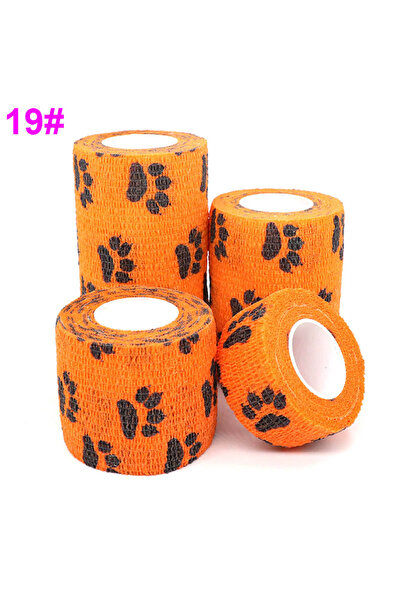 Choice 10 سم × 4.8 متر، شريط لاصق رياضي برتقالي على شكل مخلب كلب للرياضة، ضما...