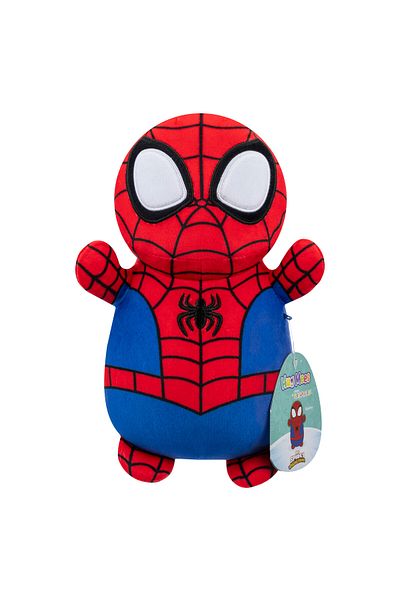 SPIDERMAN لعبة سكويشميلو سبايدي آند فريندز الناعمة، مقاس 10 بوصات، قطعة واحدة (قد تختلف الشخصية) | لعبة قطيفة