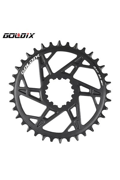 GOLDIX 3mm offset 36T GOLDIX bicycle chainring disc offset 3MM 32/34/36/38T suitable for SRAM mountain bike
