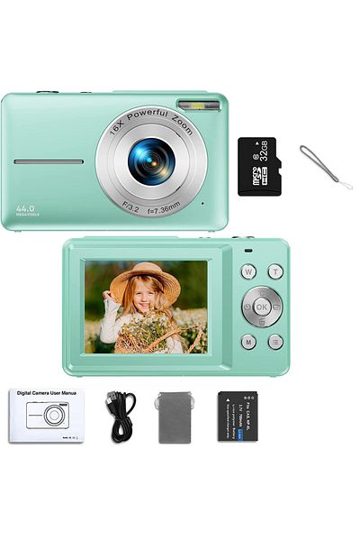 Choice G-32g Card Digital Camera Children Camera For Children Camcorder With 16x Zoom Compact Cameras 1080p