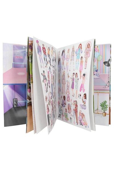 Top Model Topmodel World of Stickers Book
