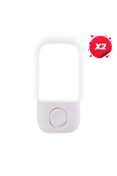 ladys X2 - Ladys LED night light 1W IP20, white, Erste