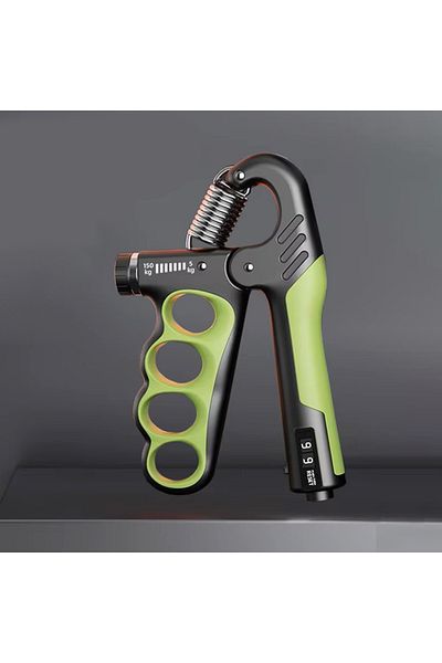 Choice Mechanical Green 5-100Kg Hand Gripper Gym Wrist Expander Hand Strengthener Adjustable Dynamometer H