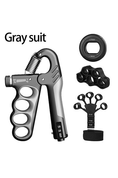 Choice Gery 4pcs 5-100Kg Hand Gripper Gym Wrist Expander Hand Strengthener Adjustable Dynamometer Hand Grip