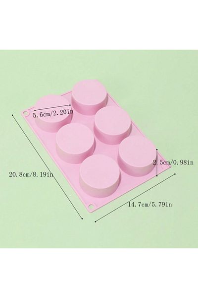 Choice B Pink Silicone Donut Mold Baking Utensils Cake Chocolate Round Mold High Temperature Resistant Pudd