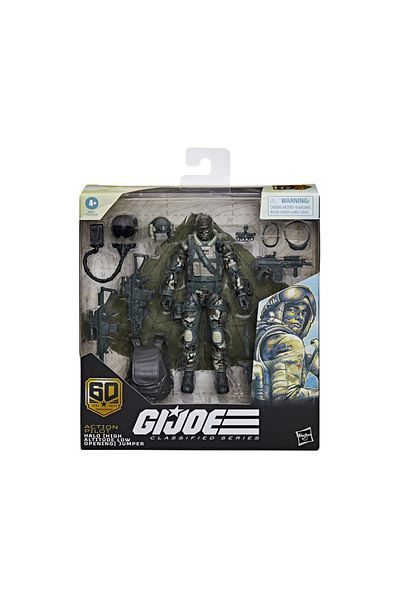 Hasbro WHITE Hasbro GIJOE Classified Series 60th Anniversary Limited Edition Action Marine Sniper Pilot Act