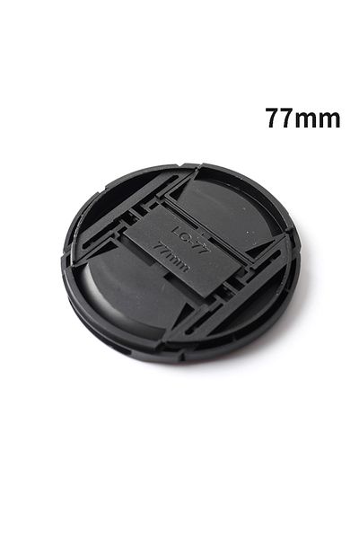 Choice I High-quality 40.5mm 49mm 52mm 55mm 58mm 62mm 67mm 72mm 77mm 82mm Center Pinch Snap-on Cap Cover C.