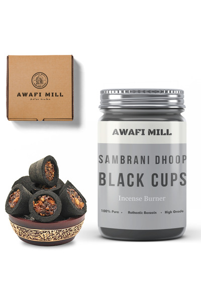 AWAFI MILL كؤوس السمبراني | كوب دووب - طقم مكون من 24 كوب