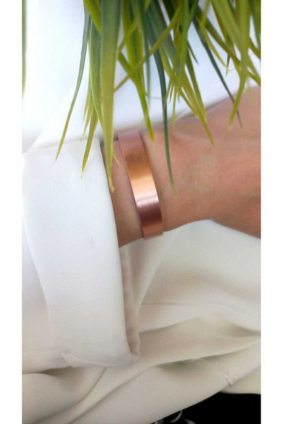ZeynDesign Pure Copper Healing Adjustable Bracelet with Prayer Number Sequence