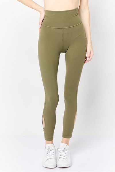adidas Women Tight Fit Training Leggings, Olive