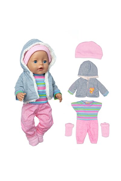 Choice 02 بذلة جديدة مناسبة لدمية طفل 43 سم ودمية ريبورن مقاس 17 بوصة وملابس ...