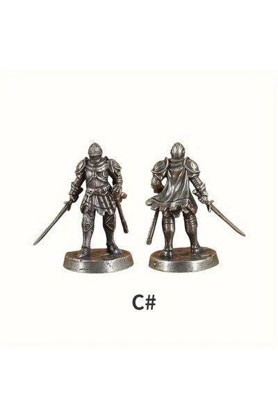 Choice 1 قطعة لوحة فارس محارب جنود نموذج فيلق معركة الشطرنج طاولة الرمل النحا...