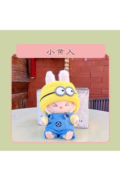 Choice No Doll Only Clothes B 15cm Labubu Sitting Party Clothes Sitting Posture Cloth Doll Clothes Sun Wuko