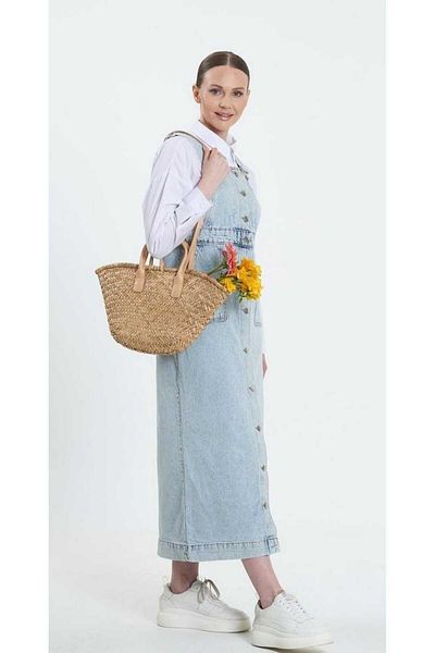 HARMAN BUTİK Women's Jeans Salopet