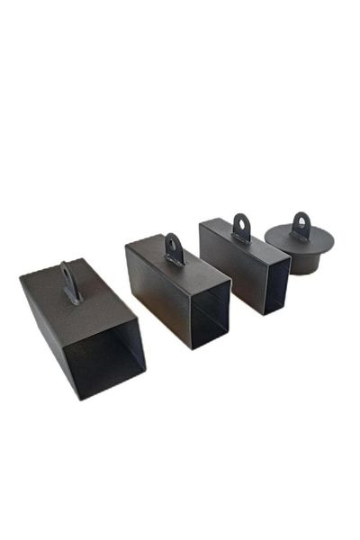 Choice 8cmx8cmx15cm Pinch Block Fitness Gym Workout Equipment Weight Plates for Back Rows Bicep Curls Pulle