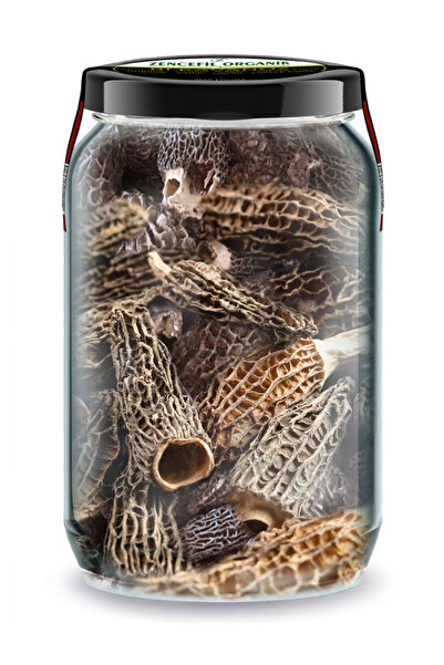 Zencefil Organik Kuzugöbeği Mantarı Kurusu Bi Kavanoz 660 cc. Cam Kavanozda M...