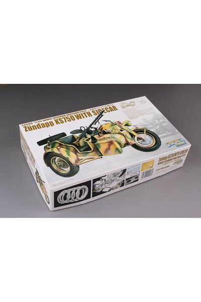 Choice Great Wall Hobby L3508 1/35 Scale Wwii German Motorcycle Zundapp Ks750 W/sidecar Plastic Model Kit