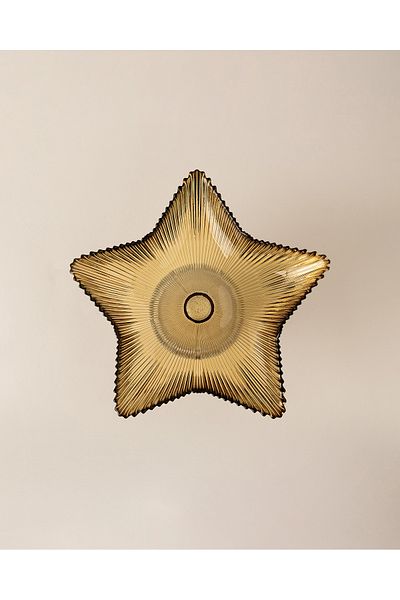 Madame Coco Chenille Pedestal Cake Stand - Light Brown