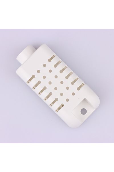 Choice White Mini Plastic Temperature Humidity Sensor Enclosure Housing Instrument Enclosures Smoke Air Box