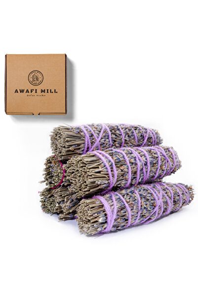 AWAFI MILL عصا اللافندر - عبوة من 3 أعواد